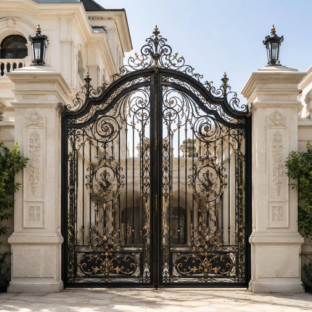 مشاوره انتخاب درب پارکینگ مینیمال خطی افقی
