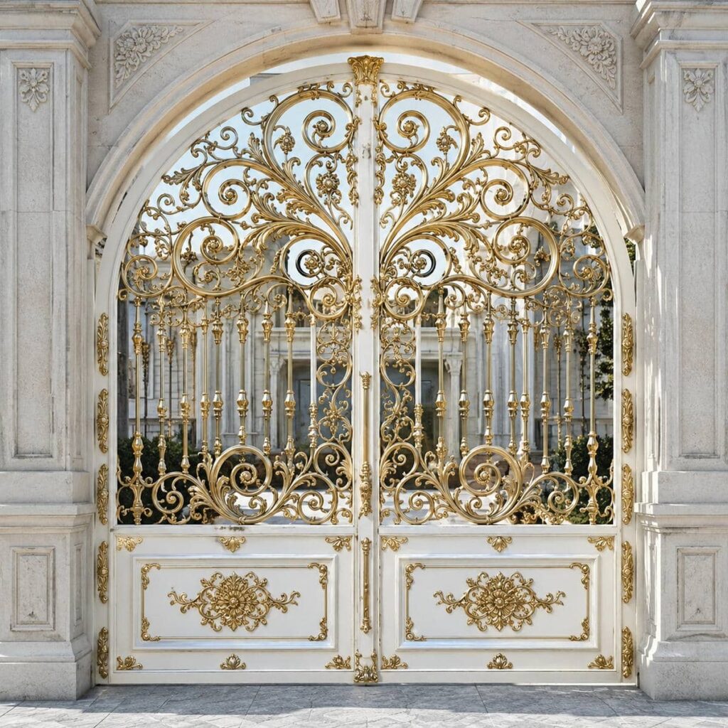 فروش درب ویلایی دو لنگه با طرح کلاسیک