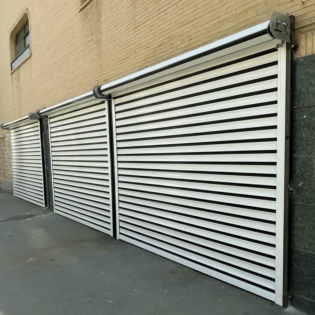 قیمت کرکره برقی مدرن نمای تجاری بر اساس مشخصات سفارش