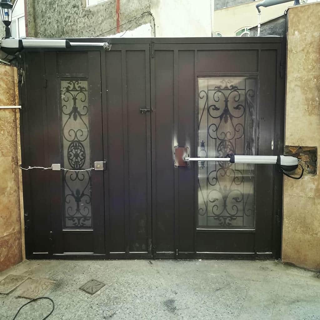خدمات موتور جک پارکینگی بازویی برای درب دو لنگه