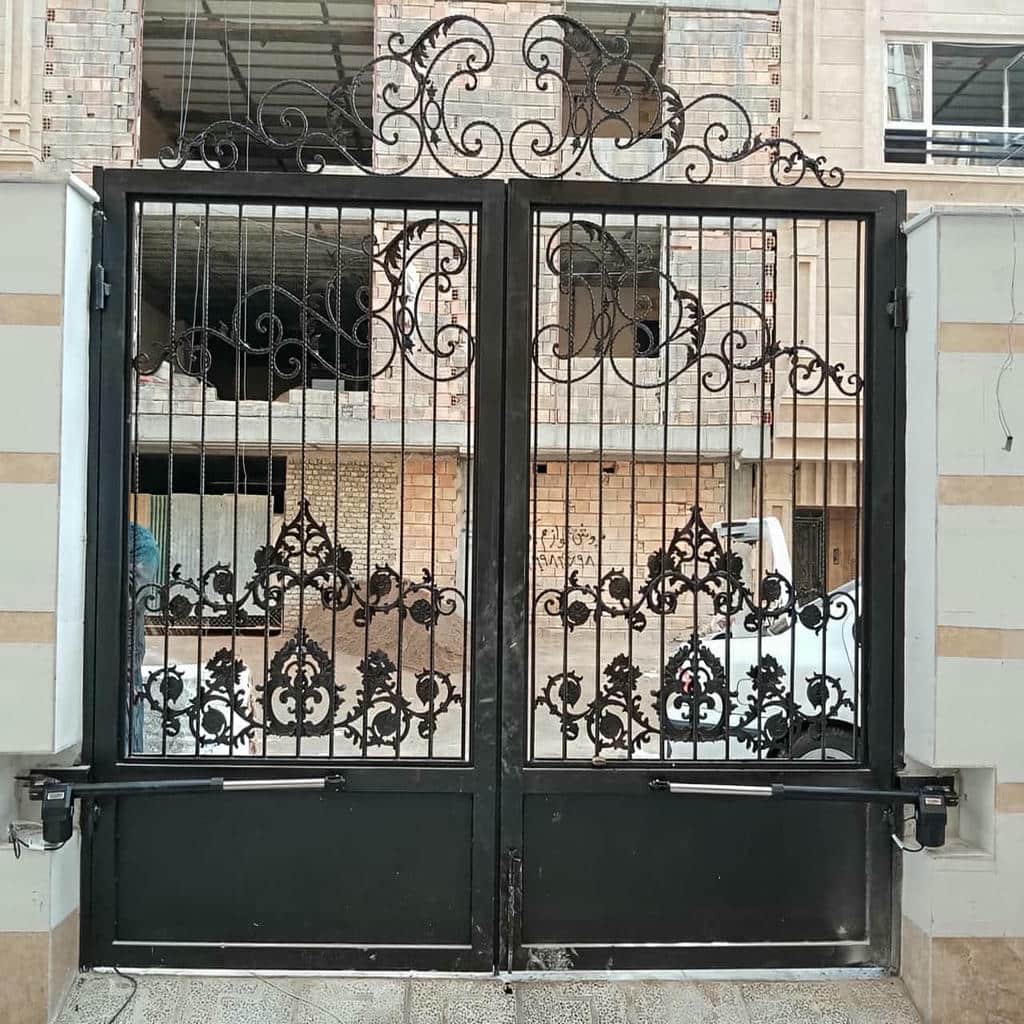 فروش جک درب پارکینگ بی صدا با برد فرمان