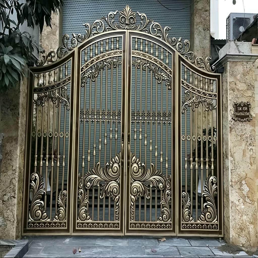 سفارش درب پارکینگ لولایی ستون دار هماهنگ با نما سفارش درب پارکینگ لولایی ستون دار هماهنگ با نما