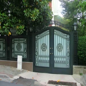 12 مدل درب باغ ویلایی قوسی