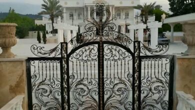 6 مدل درب ویلایی ورودی شمالی