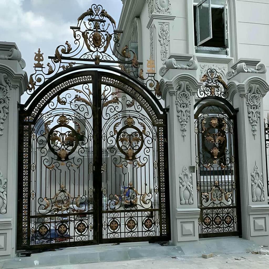 خرید درب فلزی لاکچری نمای ویلا با مشاوره انتخاب مدل