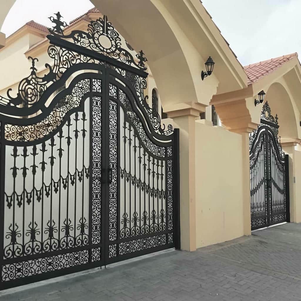 تولید درب فلزی ریلی باغ حصاری