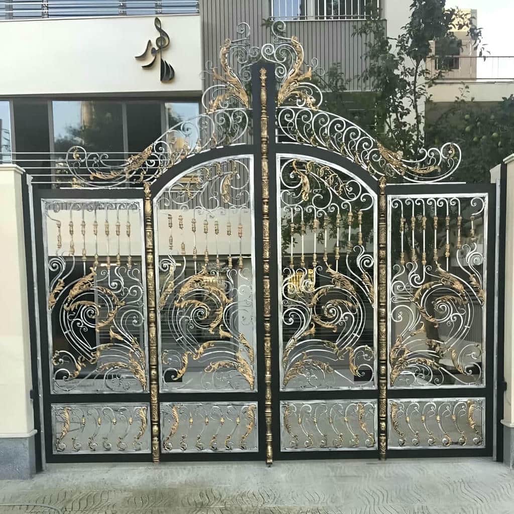 خرید درب ورودی باغ ویلایی با مشاوره انتخاب مدل