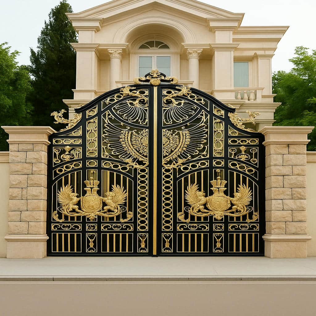9 طرح درب پارکینگ ریلی ریل زمینی