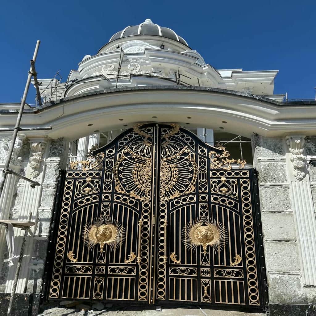 6 نمونه درب آهنی شیک ورودی حیاط