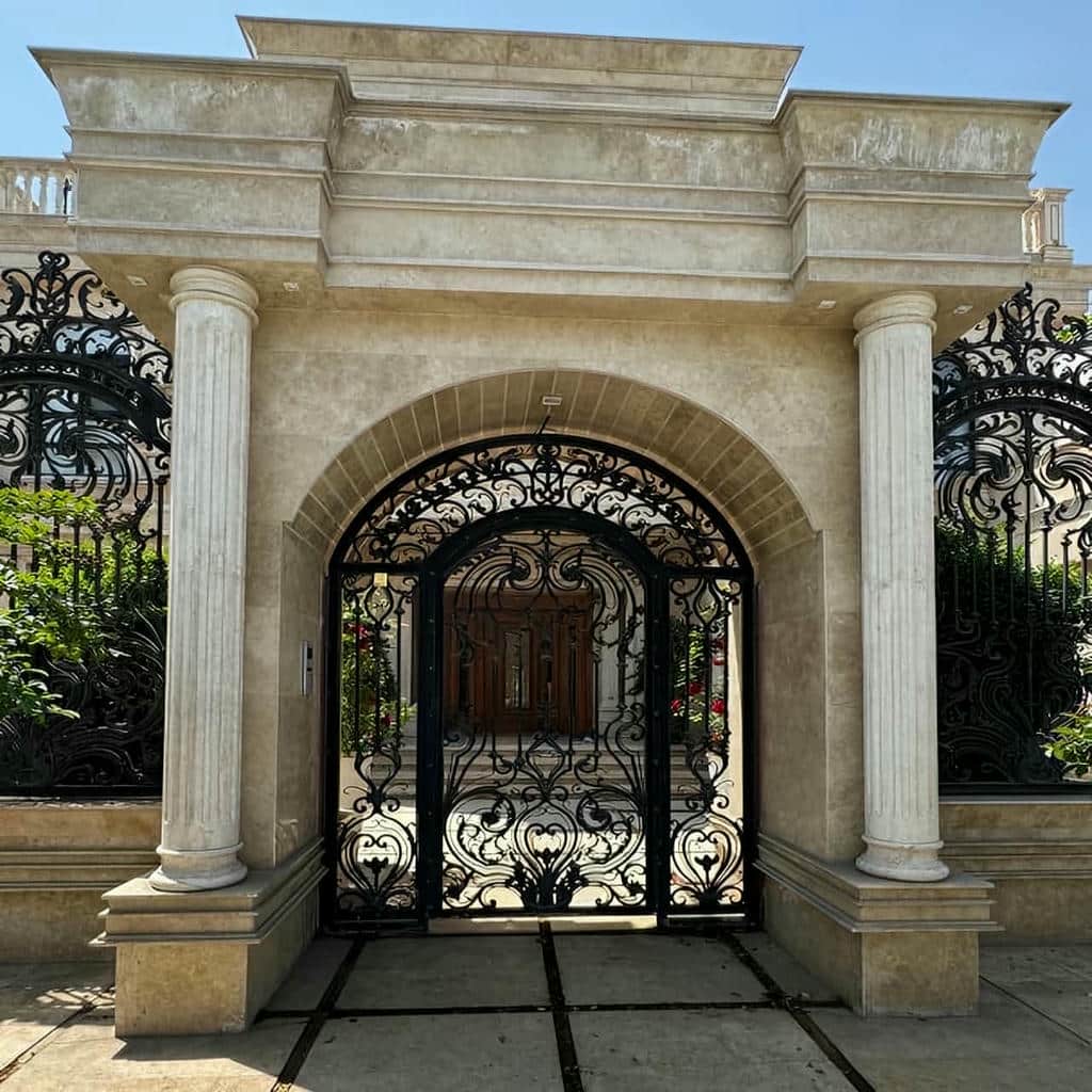 خرید درب مینیمال خطی با طرح افقی