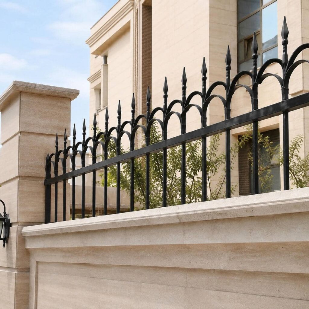 فروش حفاظ شیک دیوار با پایه مخصوص تراورتن