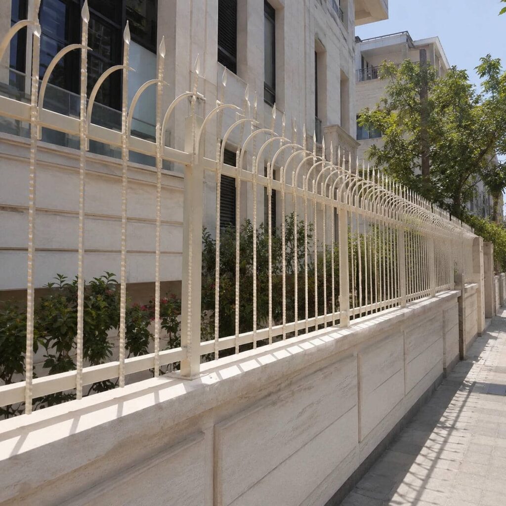سفارش نرده حفاظ عمودی برای دیوار