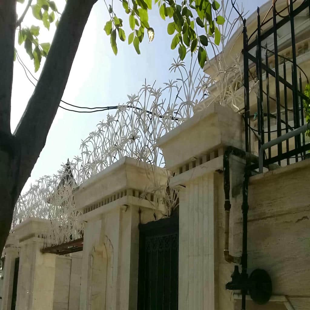 خرید حفاظ دیوار فلزی ردیفی