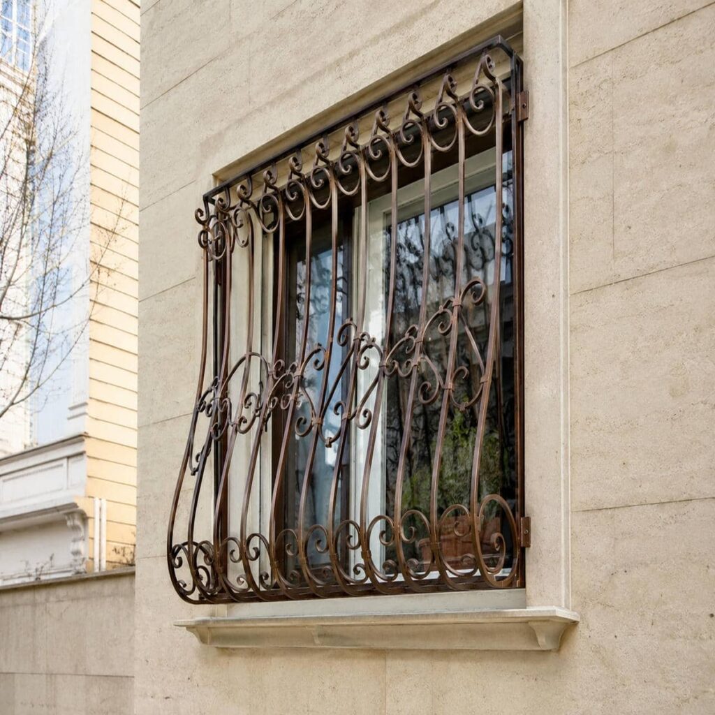 خرید حفاظ پنجره پروفیلی قوطی آهنی