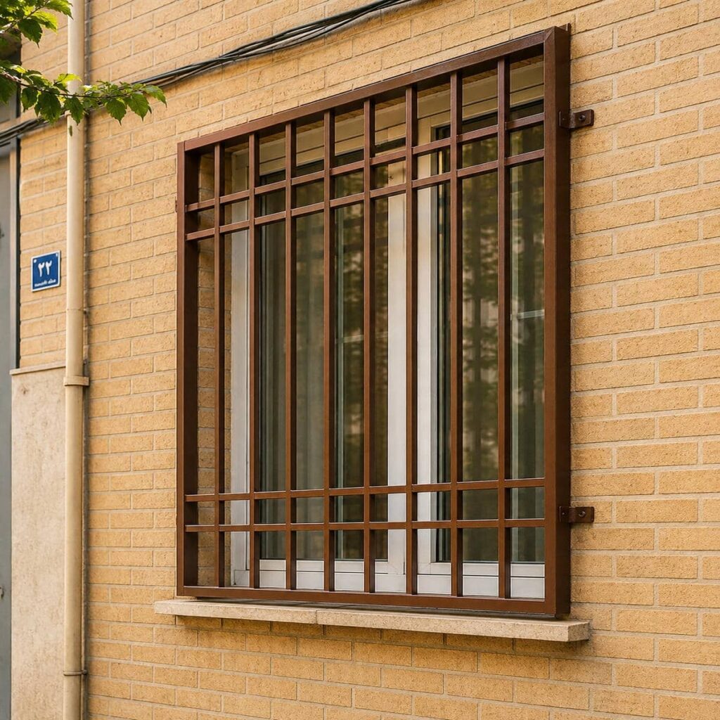 خدمات اندازه گیری حفاظ پنجره بالکن پیش از سفارش