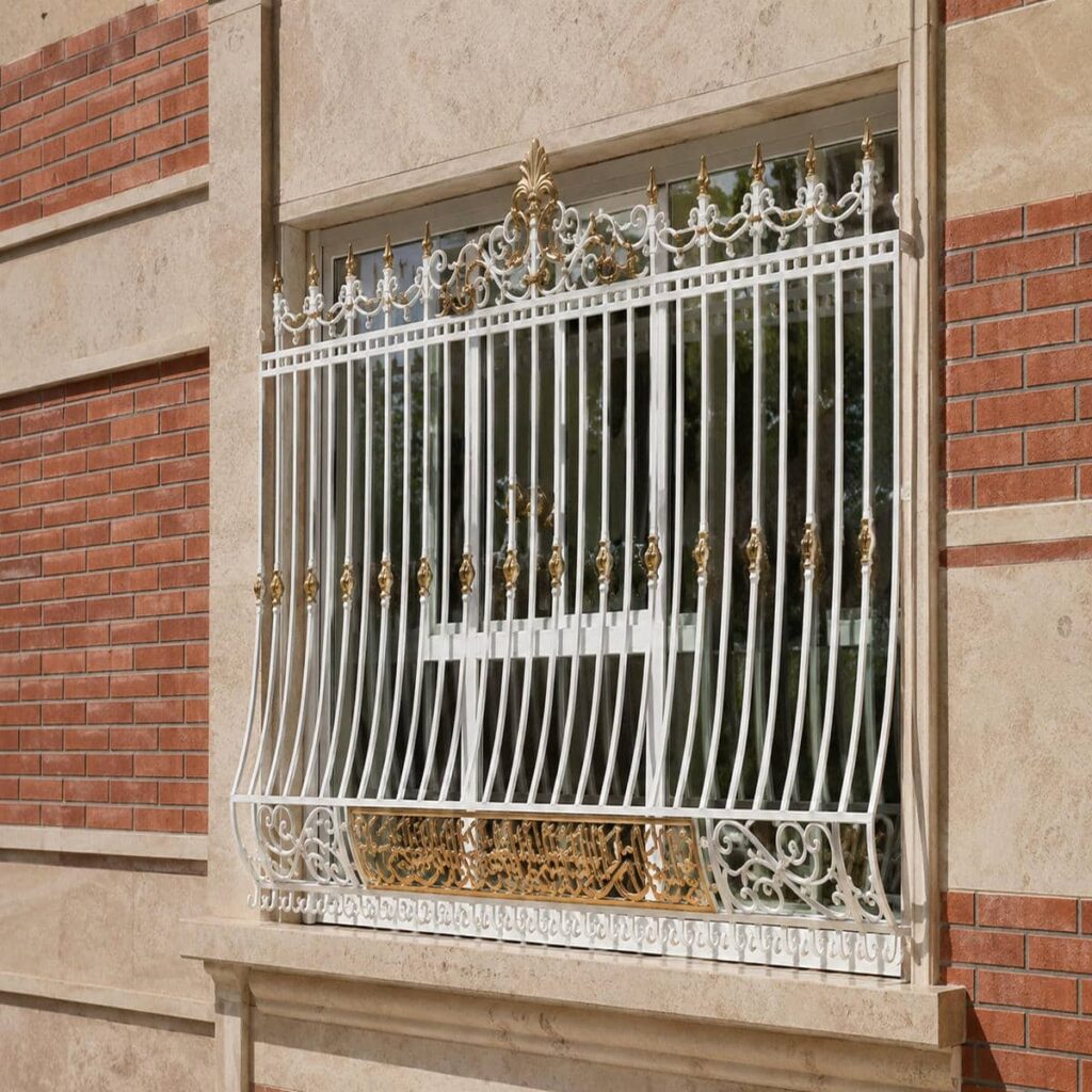 خرید حفاظ پنجره قوسی کتیبه دار