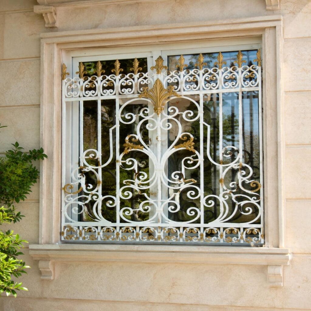 خرید حفاظ پنجره دوجداره با کلاف تقویت شده