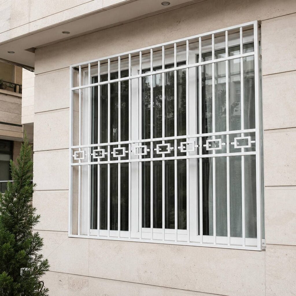 ساخت حفاظ پنجره ثابت با پلیت تقویت شده ساخت حفاظ پنجره ثابت با پلیت تقویت شده