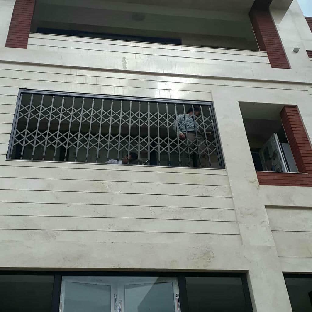 مدل بازشو حفاظ پنجره دوجداره ضد سرقت