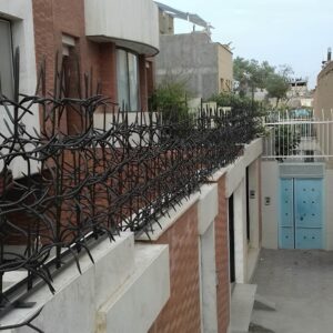 8 نمونه حفاظ دیوار پرتراکم خمکاری شده