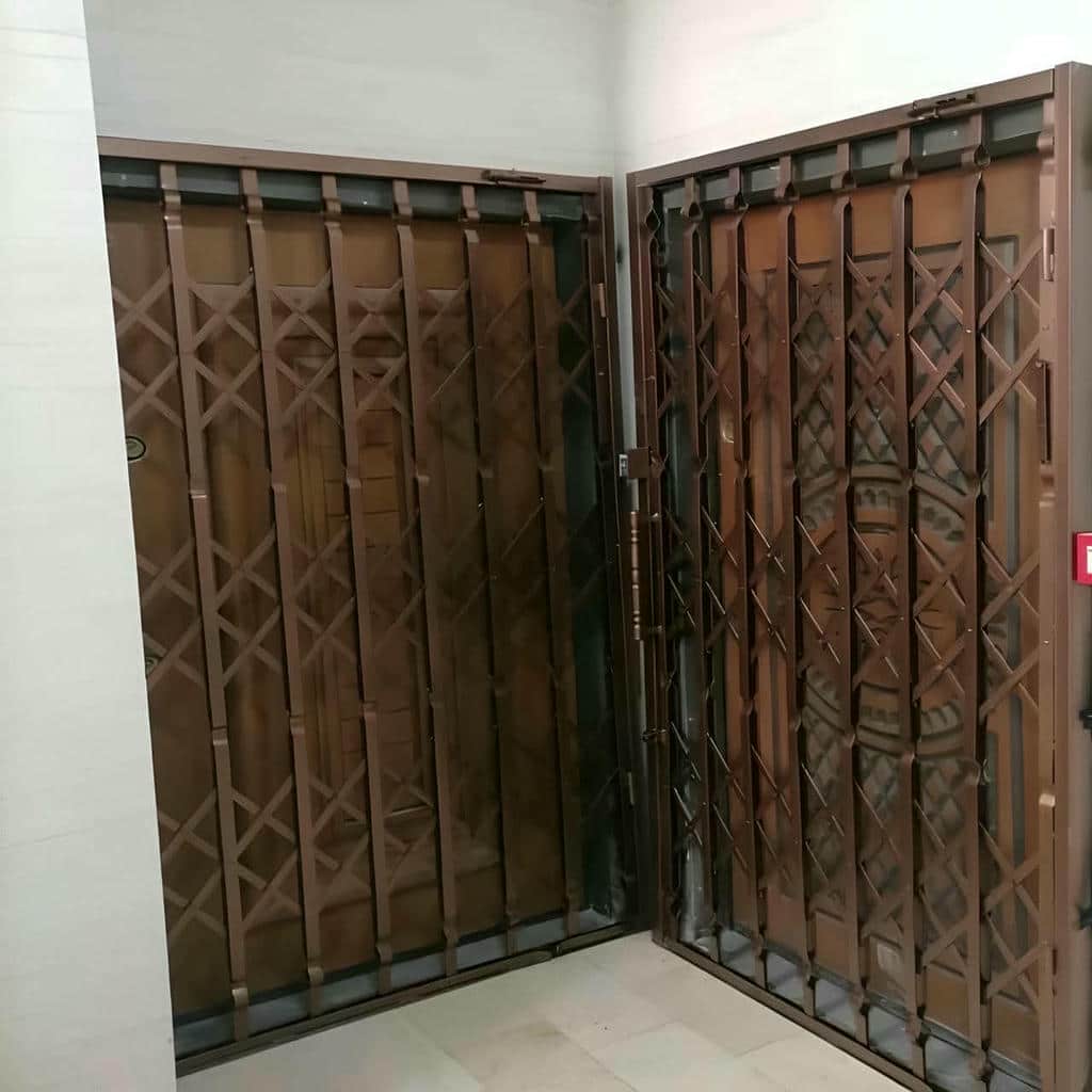 مرکز عرضه و نصب درب آکاردئونی ضد سرقت برای مدل های ساده و کاربردی