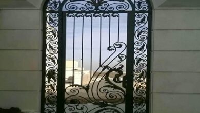 درب لوکس ویلا با طراحی مدرن مینیمال