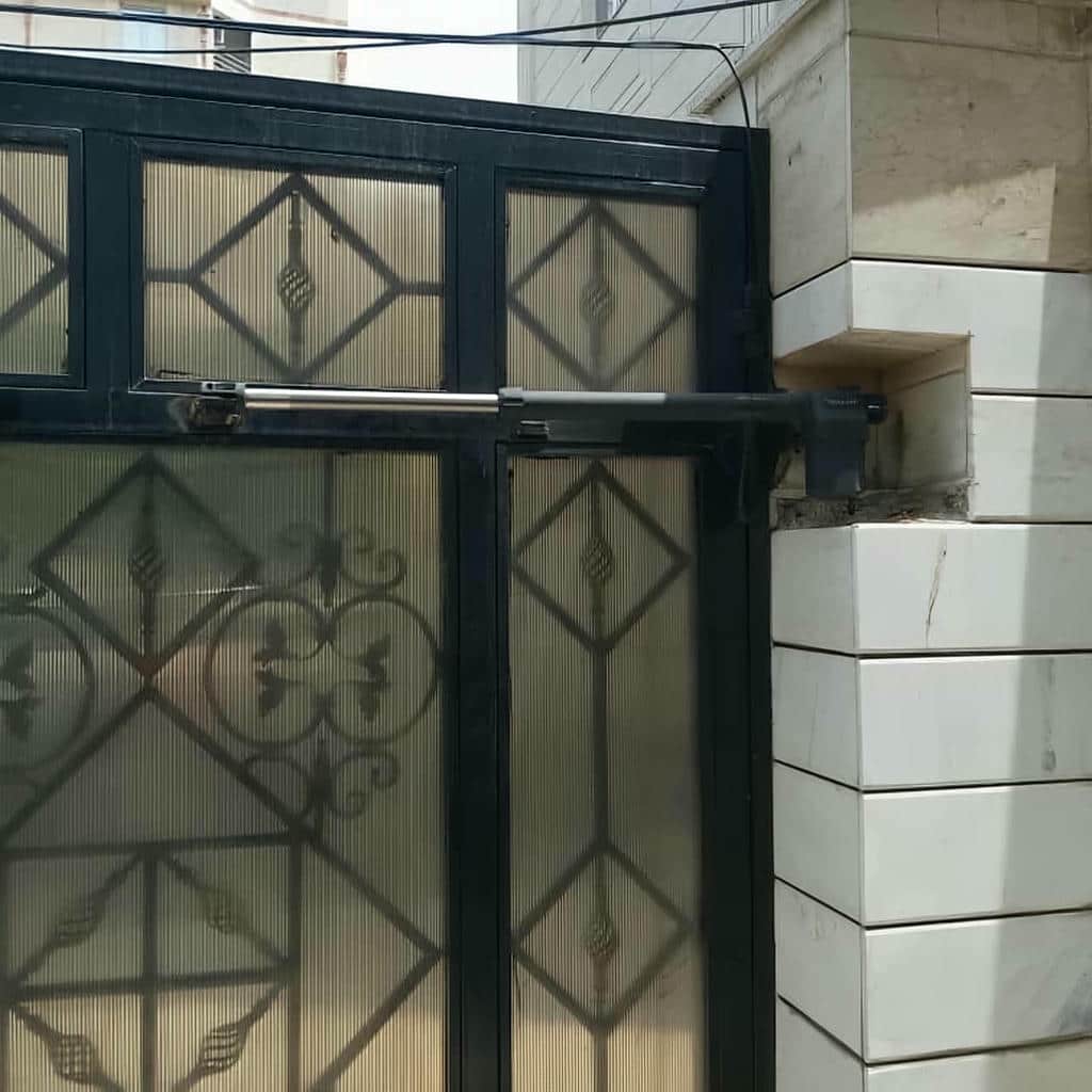 جک درب پارکینگ با مدار فرمان و ریموت