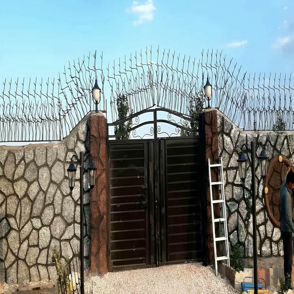 حفاظ دیوار شاخ گوزنی فلزی در استان خوزستان