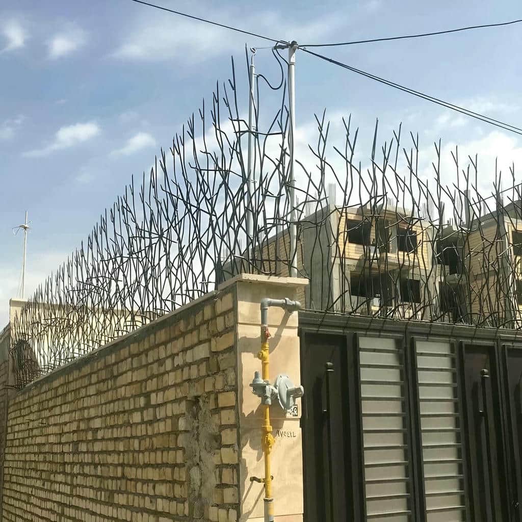 حفاظ دیوار فلزی در استان سیستان و بلوچستان