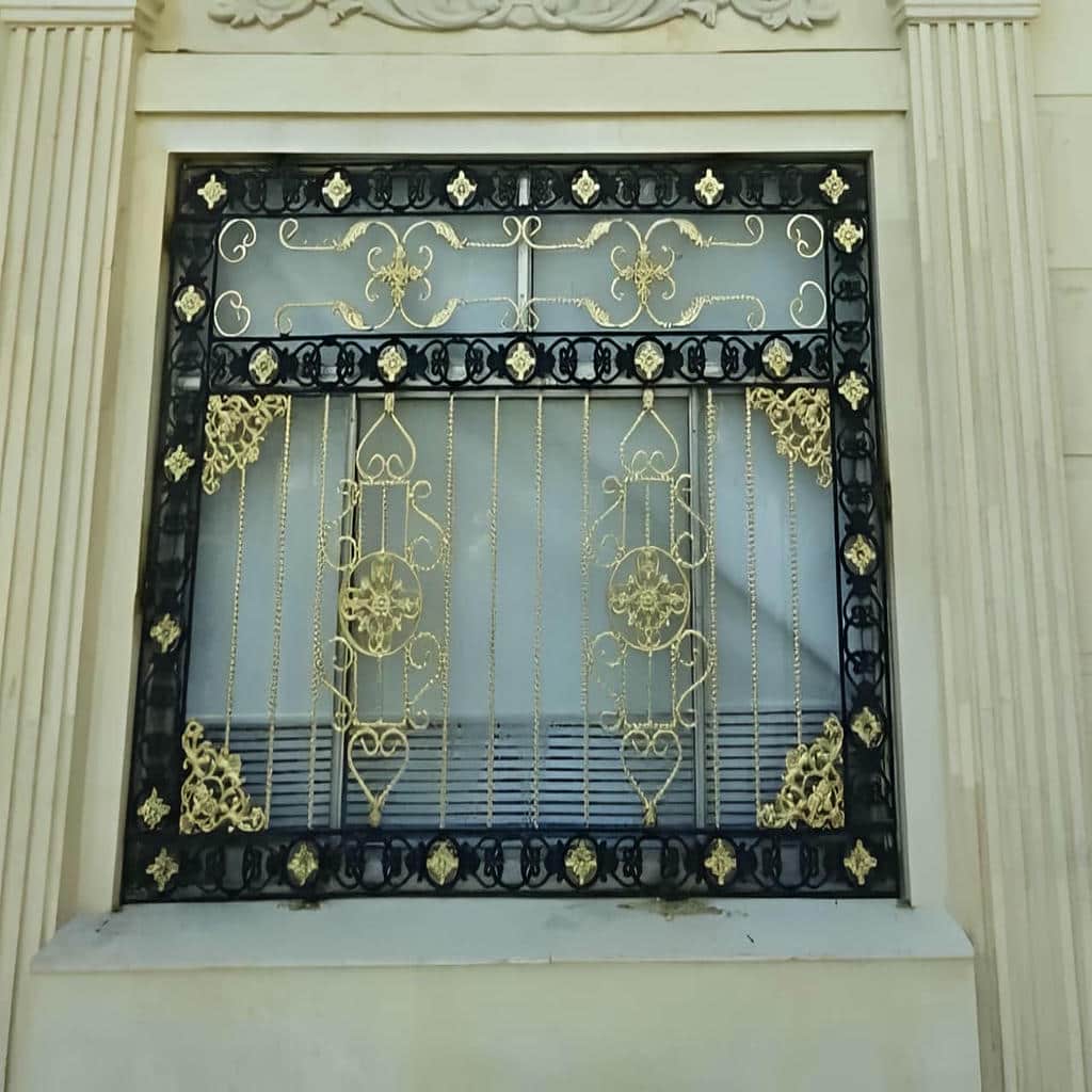 حفاظ پنجره ساده برای نمای مسکونی قم