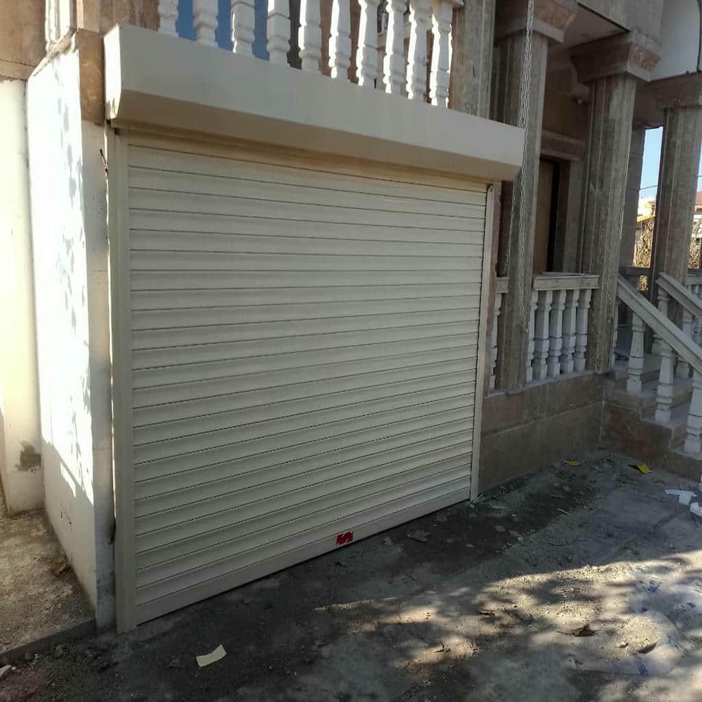 کرکره برقی ریموت دار در استان بوشهر ورودی فروشگاه