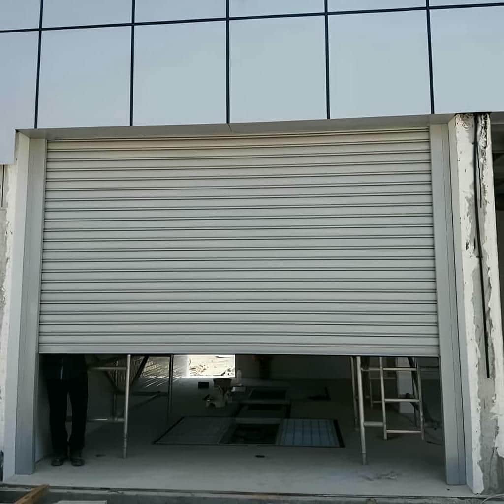 کرکره برقی سفارشی برای دهانه تجاری خرم آباد