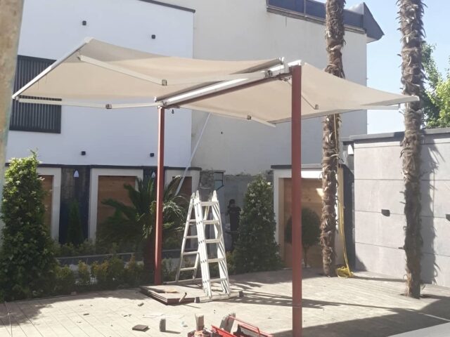 مرکز عرضه سایبان برقی در استان قزوین